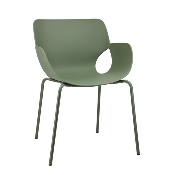Krzesło LENNOX ARM Zielony