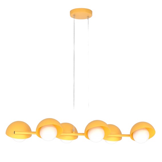 Lampa Wisząca BOOM 6 Pomarańczowy