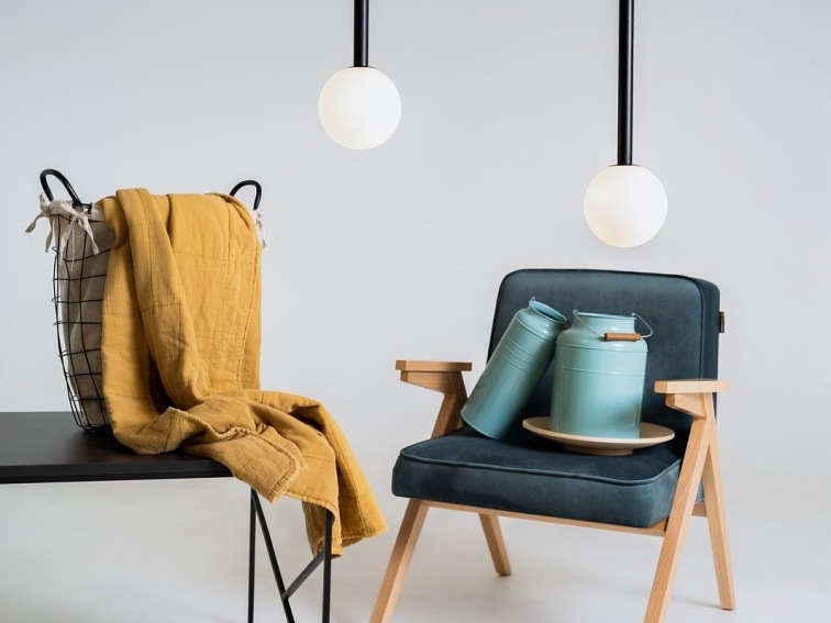 Lampa Wisząca Sodo M 14x45 Czarny