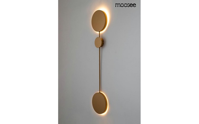 Lampa Ścienna SHADOW 2 Złoty