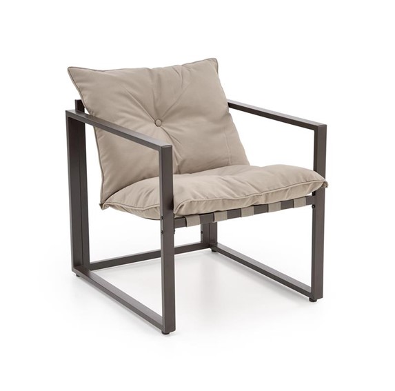 Zestaw Ogrodowy SHARK Czarny/Cappuccino