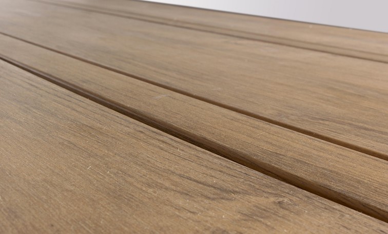 Stół Ogrodowy ELIAS 198x100cm Naturalny/Czarny