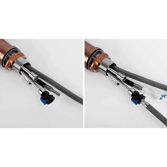 Bateria Kuchenna ECO FRESH Miedź Szczotkowana