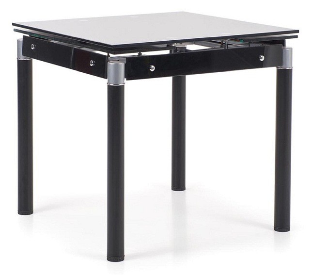 Stół Rozkładany KENT (80-130)x80 Czarny