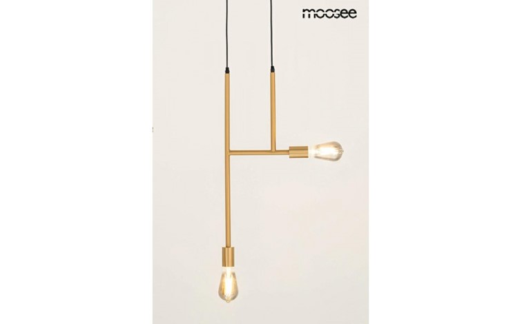 Lampa Wisząca RIVA 2 Złoty