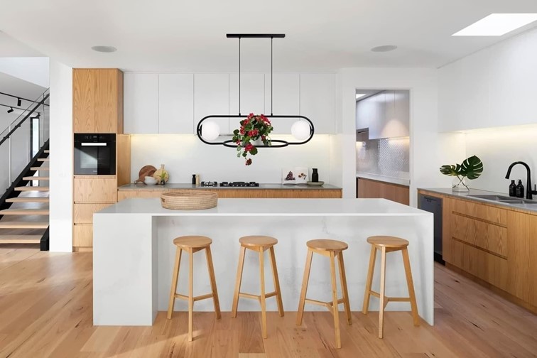 Lampa Wisząca FINESTRA K-4961 z Kwietnikiem Czarny/Biały Matowy