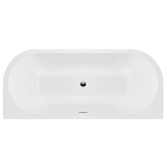 Wanna Przyścienna CAPRI 150 Biały