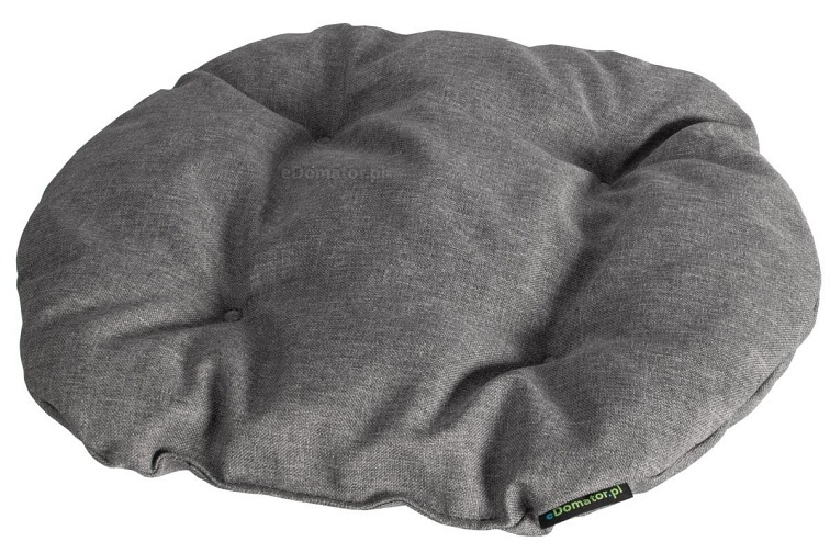 Poduszka na Krzesło KAMILA 40cm Jasny Szary