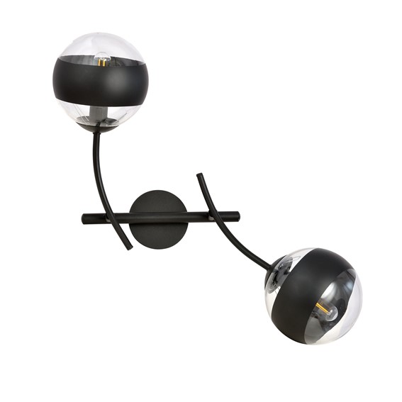 Lampa Podłogowa HUNTER LP3 STRIPE Czarny