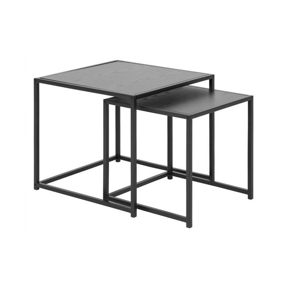 Zestaw Stolików SEAFORD Czarny