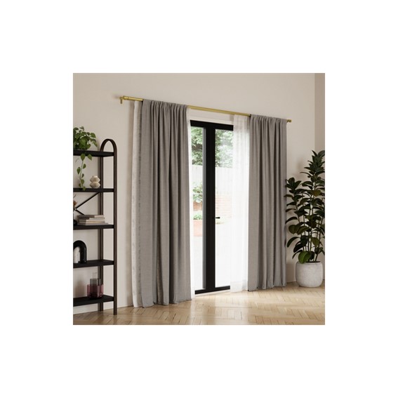 Podwójny Karnisz CAPPA 91-168cm Złoty