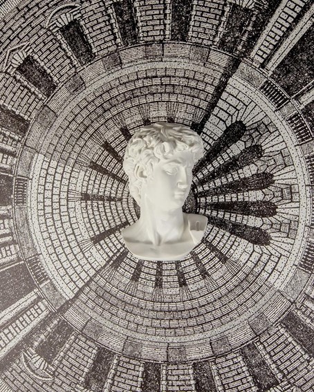 Obraz FISH EYE CITY 200x200cm