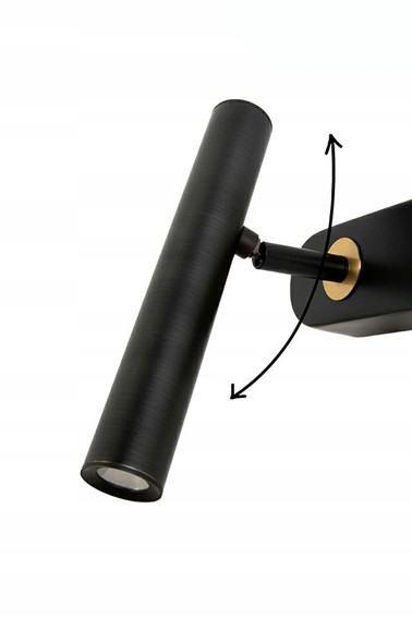 Lampa Ścienna BOY TUBE L Czarny