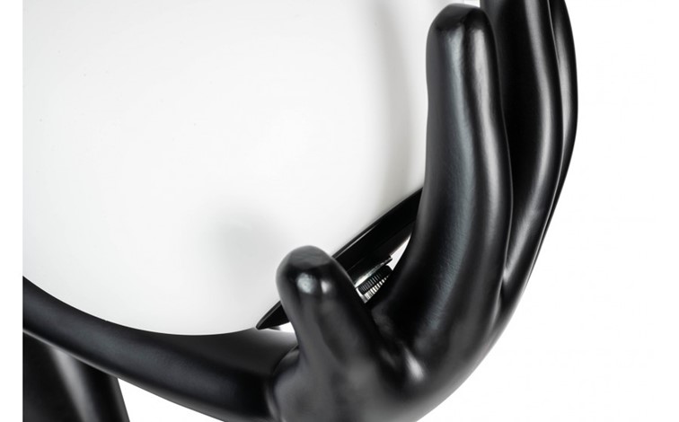 Lampa Podłogowa HUMAN PREMIUM Czarny/Biały