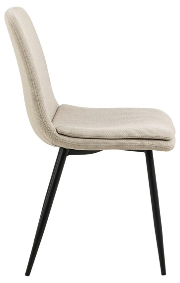 Krzesło BECCA Tkanina Basel 24 Beżowy