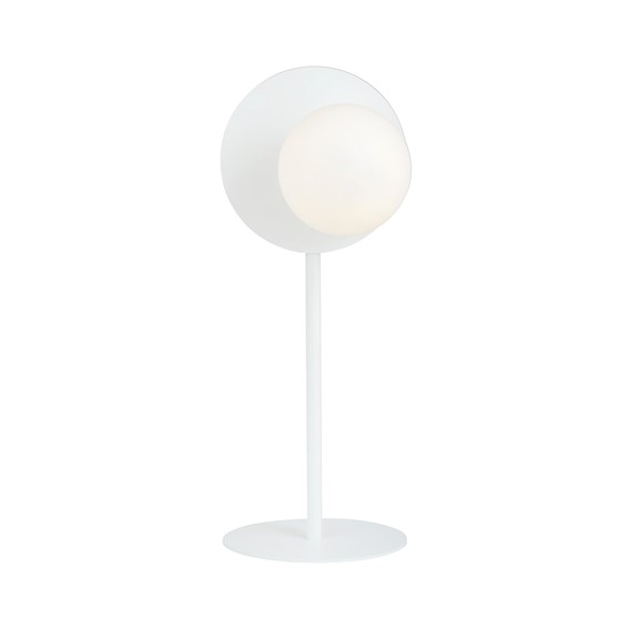 Lampa Biurkowa OSLO LN1 Biały/Opal