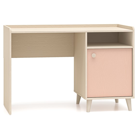 Biurko MEVEL 07 Beżowy/Róż
