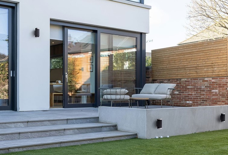 Kinkiet Zewnętrzny PRIMA K-8204 Czarny