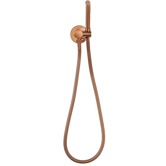 Bateria Bidetowa LUNGO LOOP Miedź Szczotkowana