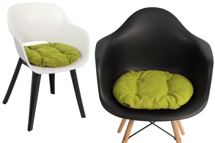 Poduszka na Krzesło KAMILA  40cm Limonkowy