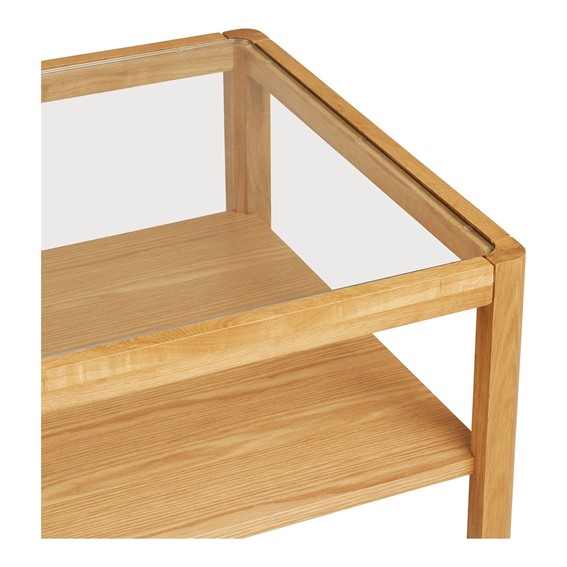 Stolik Kawowy LOURMARIN 110x60cm Dąb Naturalny
