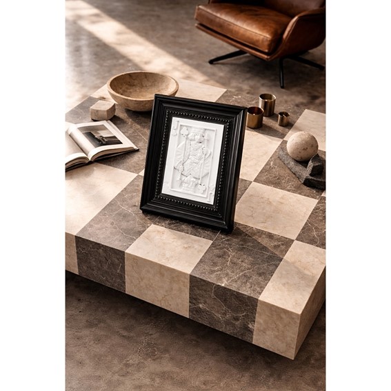 Obraz SHP JACK 22x26cm Biały/Czarny