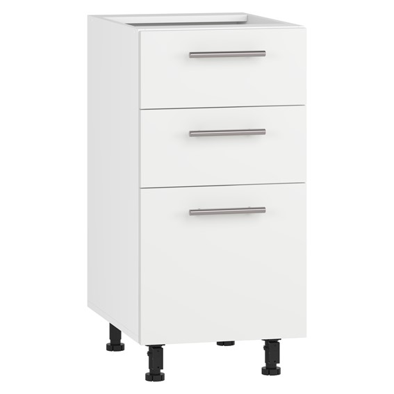 Szafka Dolna z Szufladami VENTO D3S-40/82 Biały Mat