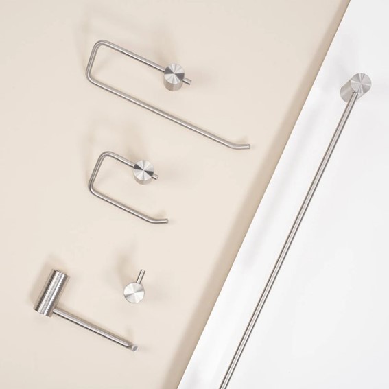 Uchwyt na Papier Toaletowy PRISM 9711 Nikiel Szczotkowany