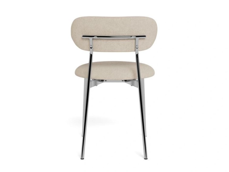 Krzesło LYRIC Beżowy/Chrom