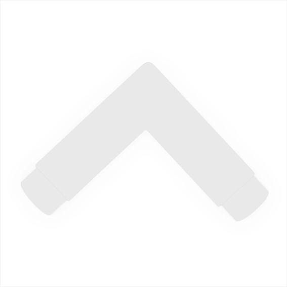 Łącznik Kątowy Do Lamp REGA Biały