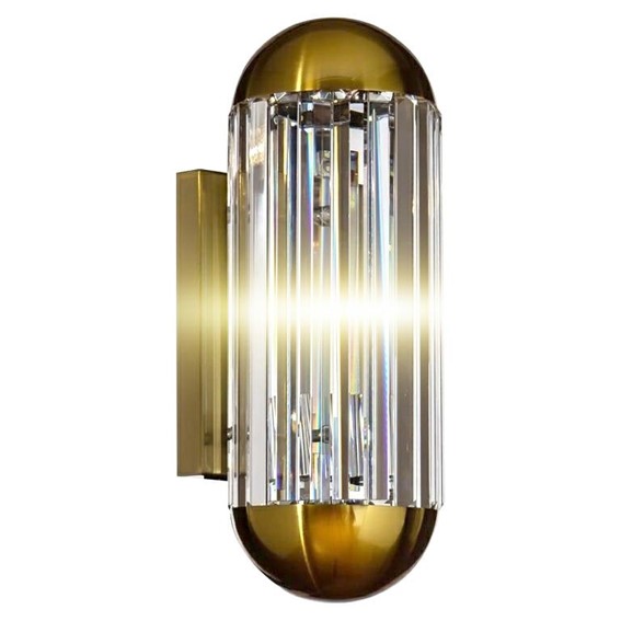 Lampa Ścienna ANJA Brązowy