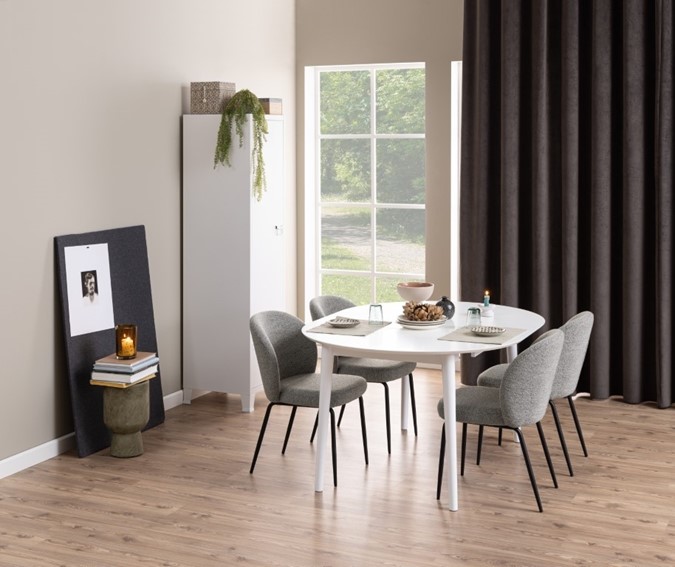 Krzesło PATRICIA Szare