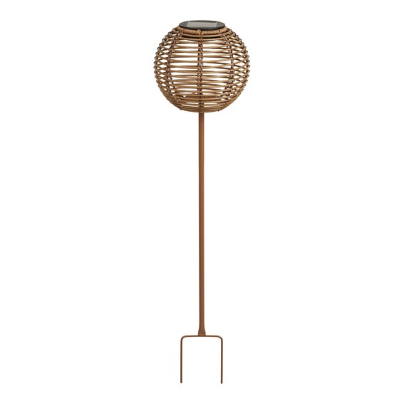Lampion Ogrodowy CARLISLE 70cm Brązowy