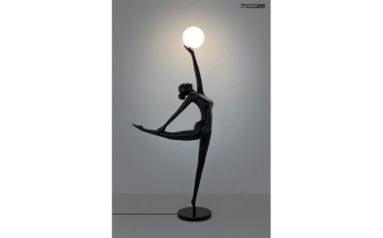 Lampa Podłogowa HUMAN BALLERINA Czarny/Biały