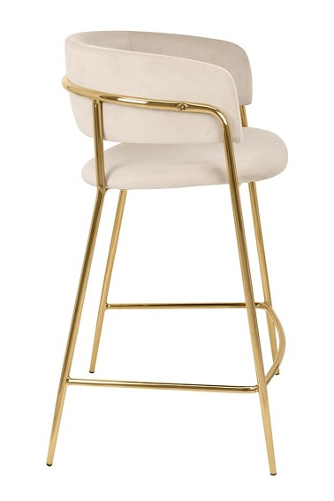 Krzesło Barowe DELTA Beżowy