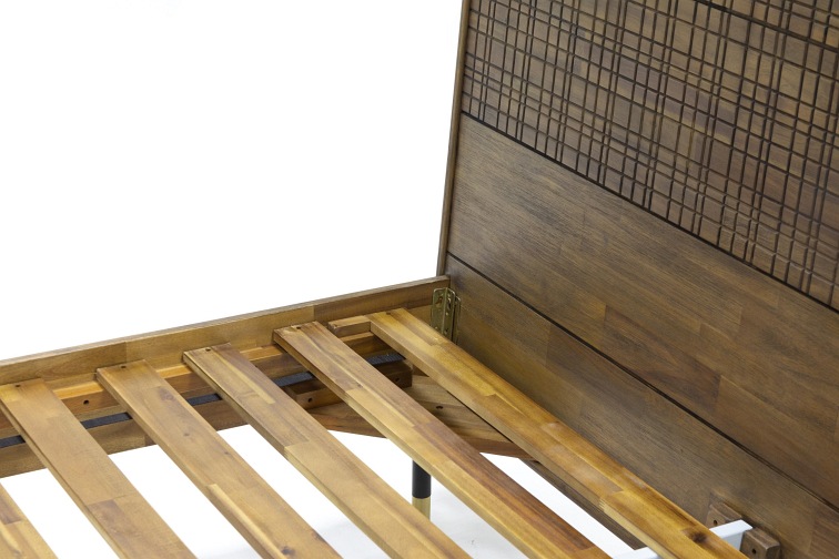 Łóżko Maze K01 180cm Brązowy