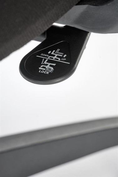 Fotel Gabinetowy PABLO Czarny/Popielaty