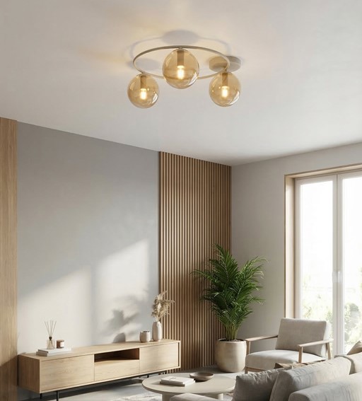 Lampa Sufitowa SOPRA 3 Beżowy