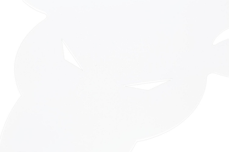 Wieszak Ścienny Poroże 4x60x38 Biały