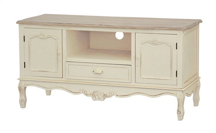 Szafka RTV Rimini 034 120x50x60cm Kremowy