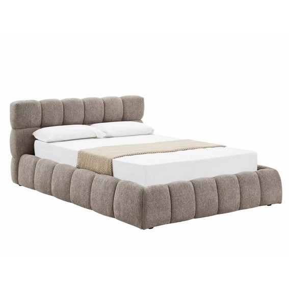 Łóżko PARMA Raven 140x200cm Ciemny Beżowy