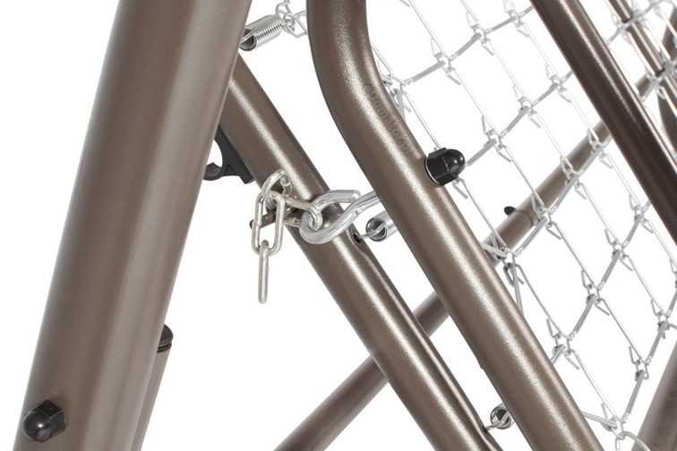 Huśtawka Ogrodowa BALANCE Brązowy/Limonkowy