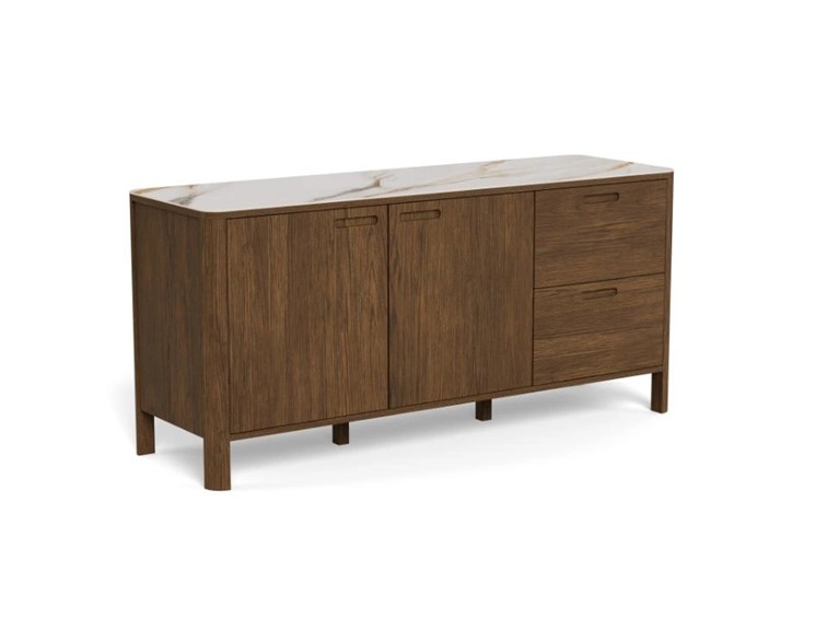 Komoda SOUTHAMPTON 160 cm Dąb Dymiony