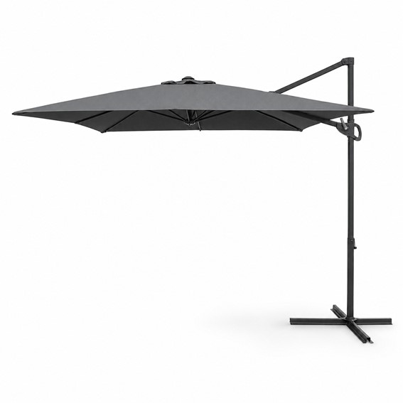 Parasol Ogrodowy VENTO 2.5m Ciemny Szary