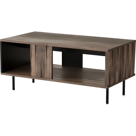 Ława SWING LAW-1 Orzech/Czarny