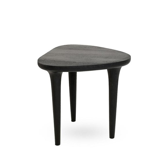 Stolik LAMINAR 49x48cm Czarny