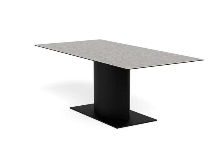 Stół MARBELLA 200x100 Czarny/Szary