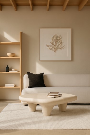 Stolik Kawowy MODIG M85 120x65cm Piaskowy