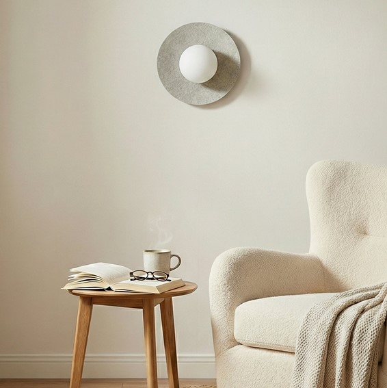 Kinkiet CALMA S K1 Szary