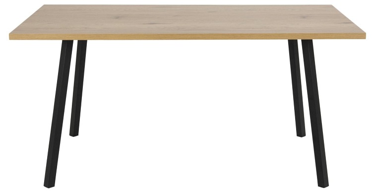 Stół Cenny 90x160 Czarny/Dąb